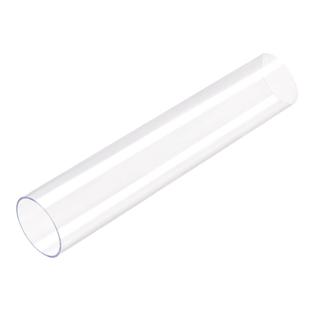 Unique Bargains Polycarbonate Rigid Round Clear Tubing 59mm(2.32 Inch)IDx63mm(2.48 Inch)ODx305mm(1ft) Length Plastic Tube