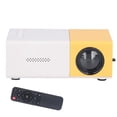 thumbnail image 5 of Mini projector Portable Mini 24 to 60 inch 1920x1080 resolution large screen projector for home theater and outdoor movie 110‑240V EU plug, 5 of 5