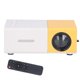 thumbnail image 5 of Mini projector Portable Mini 24 to 60 inch 1920x1080 resolution large screen projector for home theater and outdoor movie 110‑240V EU plug, 5 of 5