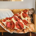 thumbnail image 3 of Catalonia Plush Fleece Blanket Couch Throw Christmas Theme Shu Velveteen Lambswool Reversible Warm Super Soft 61” x 50“, 3 of 8