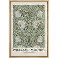 thumbnail image 5 of IDEA4WALL Framed Canvas Wall Art Pimpernel Flowers by William Morris Historic Cultural Paint Fine Art Traditional Scenic Colorful Poster for Living Room, Bedroom, Office - 24"x36" Natural, 5 of 5
