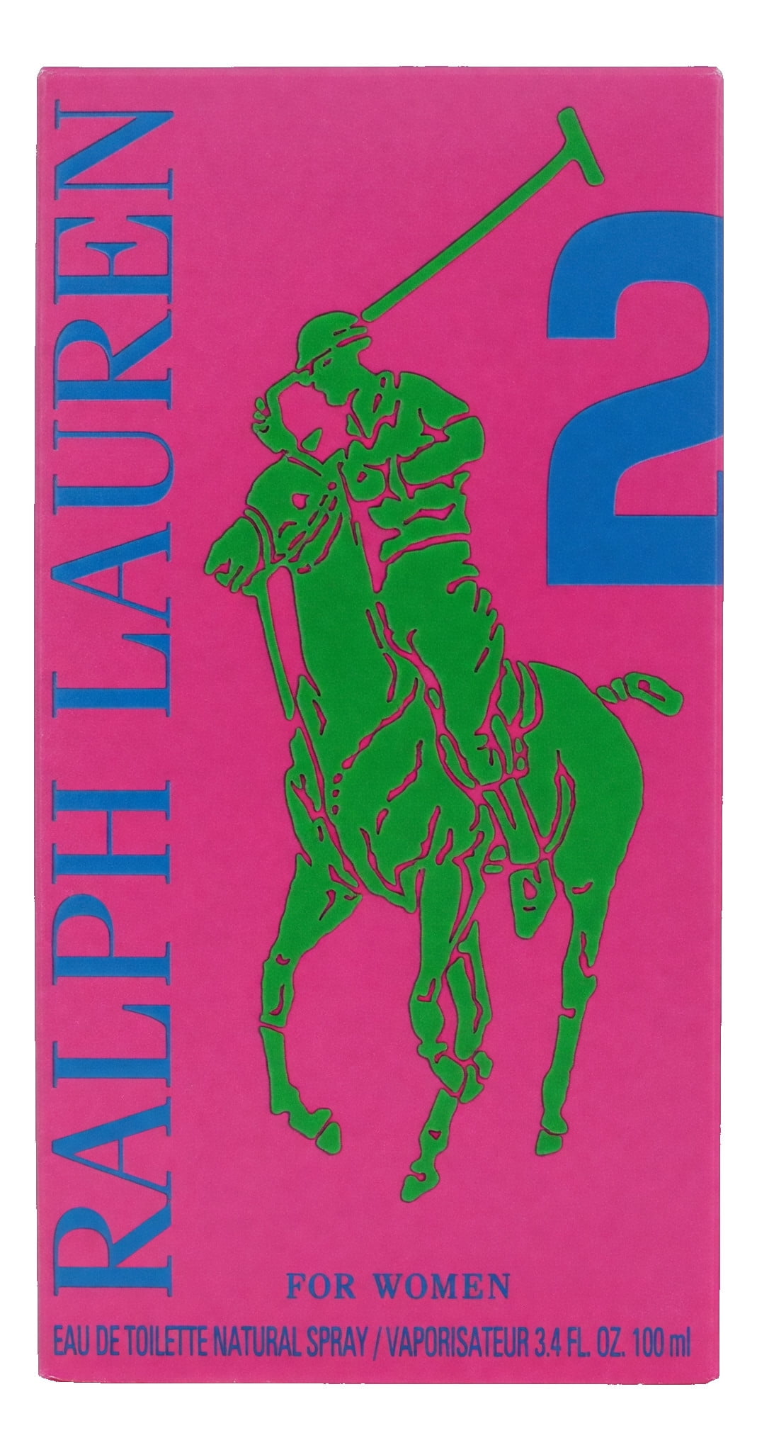 Polo Big Pony #2 by Ralph Lauren, 3.4 oz EDT Spray for Women