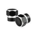 thumbnail image 5 of Motoforti Universal Color Tire Valve Cap Hexagon Shape Aluminum Alloy Black 4 Pcs, 5 of 7