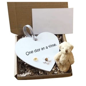 Kyusrd Summer All Home Savings!Wooden Heart Pocket Teddy Bear Cuddle Gift