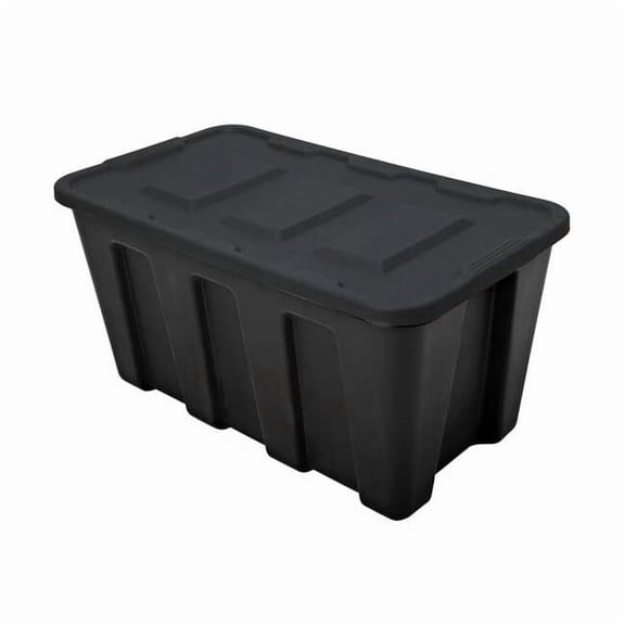 Durabilt Storage Tote,Black,Polyethylene 6934GRBBK.04