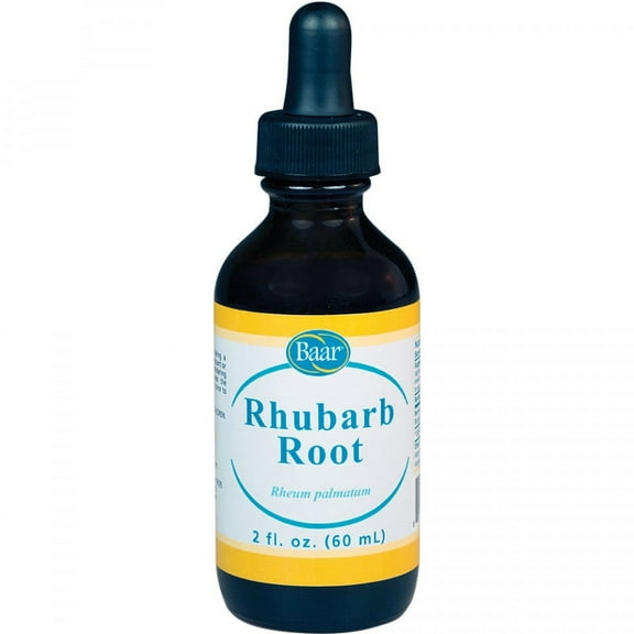 Rhubarb Root, Fluid Extract, 2 oz bottle dropper