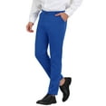 thumbnail image 4 of INSPIRE CHIC Men's Casual Straight Fit Comfort Stretch Flat Front Chino Pants, 4 of 6