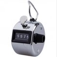 thumbnail image 1 of Contadores manuales de conteo Pantalla Contador de vueltas con clicker mecánico de metal con cordón y anillo de dedo para el evento escolar de los árbitros del entrenador del estadio deportivo (4 piezas) XianweiShao 8390614446007, 1 of 1