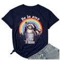 thumbnail image 4 of WEAIXIMIUNG T-Shirts Unis pour Femmes Pack T-Shirts Graphiques Vêtements d'Été Manches Courtes, 4 of 4
