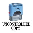 thumbnail image 1 of UNCONTROLLED COPY Self Inking Rubber Stamp Custom Shiny Office Stationary Stamp, 1 of 1