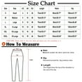 thumbnail image 3 of Tungbrin Women Plus Size Athletic Pants Elastic Waist Straight Trousers Outdoor Workout Sport Casual Capri Pants with Pockets, 3 of 7