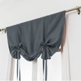 thumbnail image 6 of Home Textile Curtain Curtain For Bathroom Kitchen Adjustable Balloon Roman Curtains For Small Window Room Darkening Shades Drapes Panel Rod Pocket Purple,Blue Home Textile Curtain, 6 of 9