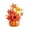 B, variant on 4 Styles Artificial Pumpkin Floral Table Centerpiece, Fall Maple Leaf Sunflower Berry Arrangement, Autumn Harvest Decor for Halloween Thanksgiving Mantel Table, Rustic Farmhouse Tabletop Decor