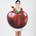 thumbnail image 5 of Hsqqdc 1PC Adult Cute Funy Fruit Print Outfit Set , Unisex Cherry Pattern Jumpsuit,One Size, 5 of 7