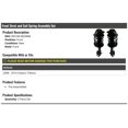 thumbnail image 3 of Ensemble de 2 Pcs de Support avant et Ressort à Spirale - Compatible avec Subaru Tribeca 2008-2014, 3 of 4