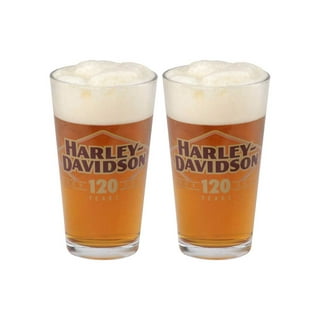 Harley Davidson Beer Glasses in Barware Walmart
