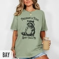 thumbnail image 4 of Pregnancy Humor T-Shirt for Women – Comfort Color Sarcastic Mom To Be Tee – Don't Touch Me Funny Maternity Shirt, 4 of 6