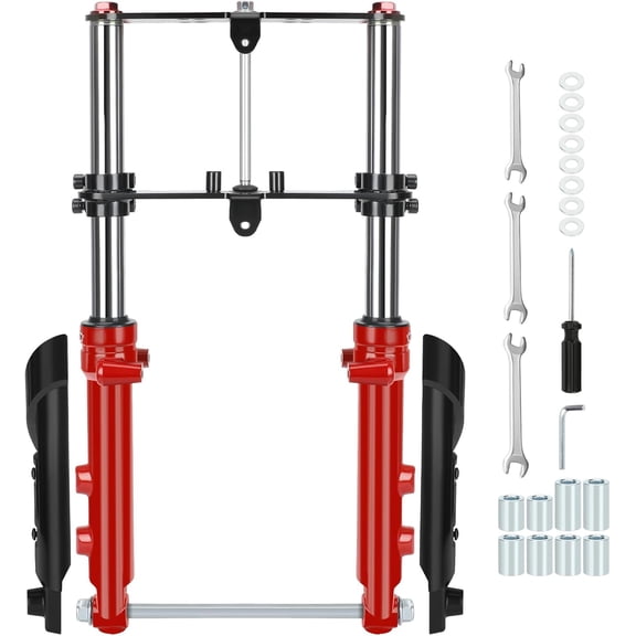 MRY Mini Bike Front Forks Suspension Kit for Coleman CT100U, Baja DB30, Monster Mega Moto MMB80/MMB105, Motovox MBX10/MBX11, GMB100, TrailMaster Storm 200 Minibike