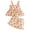 Beige, variant on UngA Toddler Outfit 3 6 12 18 24 Months 2T 3T 4T 5T Girls Outfits Summer Ruffle Ribbed Flower T Shirt Shorts Set Clothes for Girls(Pink,6-12 Months)