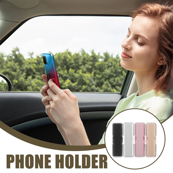 ibasenice 4Pcs Universal Elastic Phone Strap Holders Durable Non Slip Phone Grip for One Hand Use