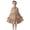 1#Khaki, variant on Tiijoy Toddler Girls Sleeveless Polo Dress Casual Tiered Midi Skater Dress, Sizes 2-3