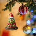 thumbnail image 1 of Stole Acrylic Pendant Tree Decoration  1PC Decoration How The Stole With Present Ornament, 1 of 5