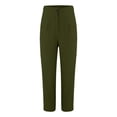 thumbnail image 4 of Stephy Women's New Thin Elastic Loose Large Size Korean Version of Everything Long Trousers Casual Trousers Haren, Black, L, 4 of 9