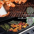 thumbnail image 1 of Estera para parrilla de barbacoa, esteras antiadherentes para parrilla, estera para hornear para carbón y hornear, papel para hornear reutilizable, 1 of 1