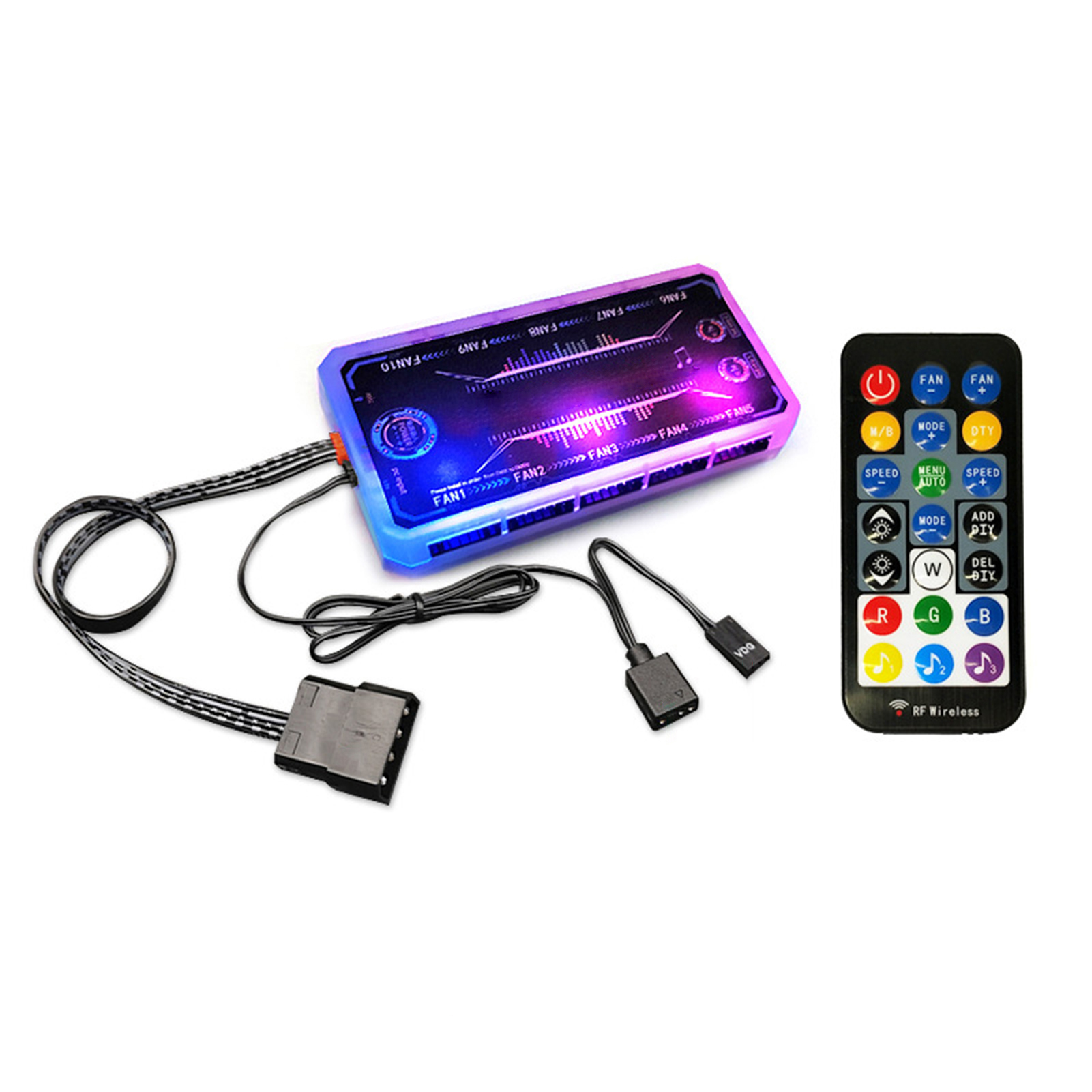 PC Fans 6 Pin 120mm Computer Case Fans, Internal Fans & Cooling