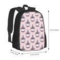 thumbnail image 2 of Balery Cute Cupcake Backpack for Men and Women - Durable 600D Oxford Cloth -Large Capacity, Water-Resistant School, Travel, and Hiking Bag, 2 of 7