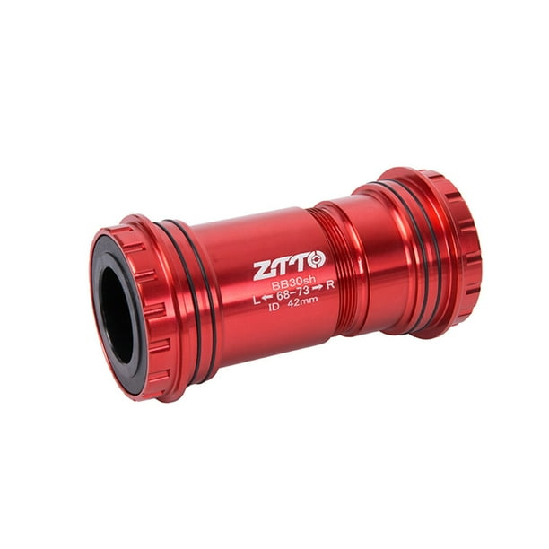 Wosthever Rodamientos de soporte inferior ZTTO, artículos deportivos, accesorios de repuesto para bicicletas profesionales, accesorios para Ciclismo BB30 Rojo