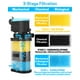 thumbnail image 3 of Filtro de acuario AquaMiracle® de 3 etapas en tanque 850 L/H para 150, 3 of 7