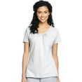 thumbnail image 1 of Hanes Maillot Flammé pour Femmes à Col en V Froncé, L, Blanc, 1 of 3