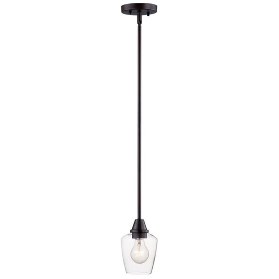 96120CLOI/BUL Maxim Lighting Goblet - 6W 1 LED Mini Pendant-7.5 Inches Tall and 4.75 Inches Wide-Oil Rubbed Bronze Finish