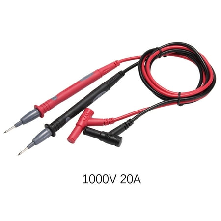 Digital Multimeter Cat - 1 Pair CAT III 1000V 20A Electronic Test Leads Digital Multimeter Accessory