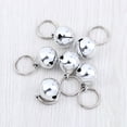 thumbnail image 2 of 12 cascabeles colgantes de 16 mm de cobre para mascotas, accesorios decorativos para gatos y perros (plata), 2 of 7