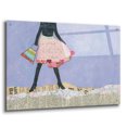 thumbnail image 2 of Epic Art 'Flirty Skirts III' by Courtney Prahl, Acrylic Glass Wall Art, 36"x24", 2 of 8