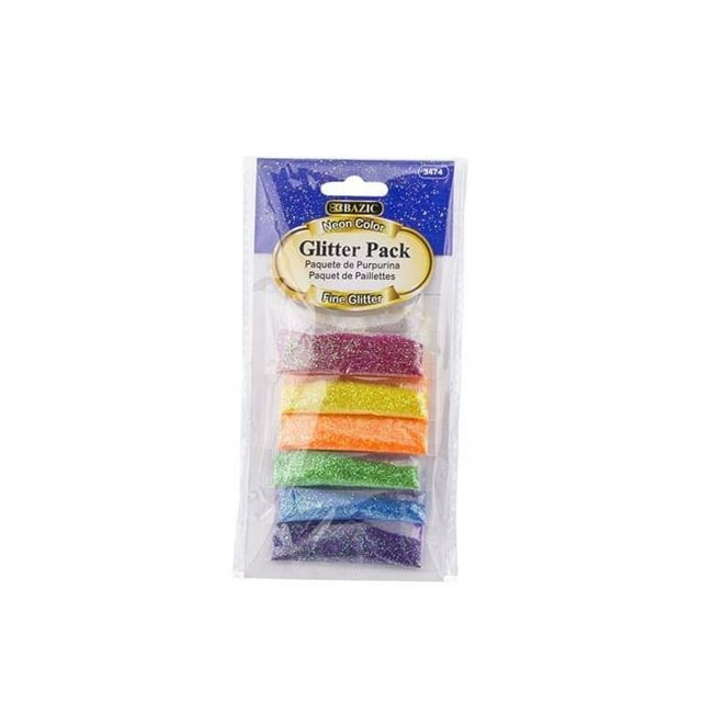 Bazic Products 3497 1 Lb Paillettes Multicolores, Caisse de 12