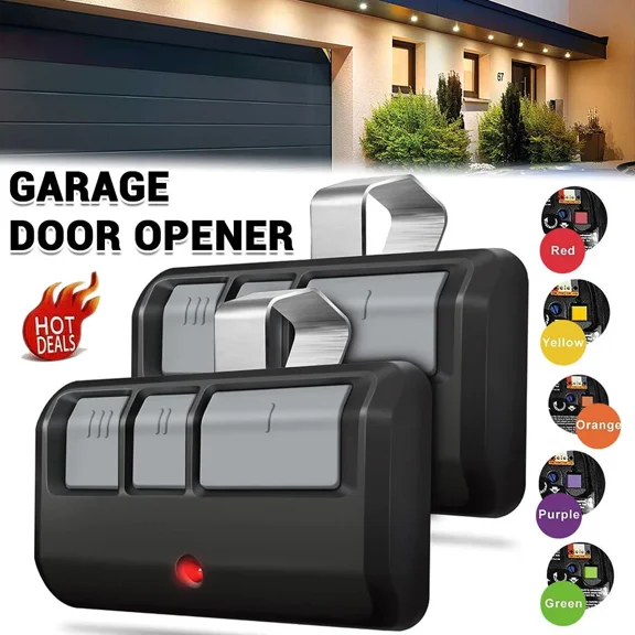 2Pack For Chamberlain Liftmaster Craftsman Garage Door Opener Remote 893Lm Learn