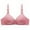 Pink, variant on Aboser Wireless Bras for Women No Underwire Seamless Bras Push Up Full Coverage Everyday Bra Comfortable Supportive Tshirt Bralettes Brasieres Para Mujer Wine L
