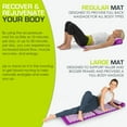 thumbnail image 5 of ProsourceFit Acupressure Mat and Pillow Set for Back/Neck Pain Relief and Muscle Relaxation, 5 of 8