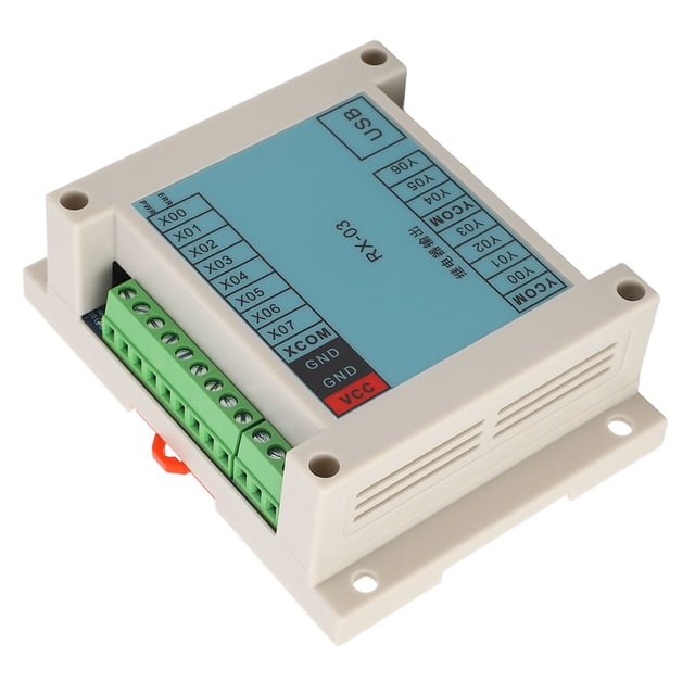 Controlador Lógico Programable, Tablero De Control Industrial 8 Entradas 12-24 V Práctico Para Aplicaciones De Automatización