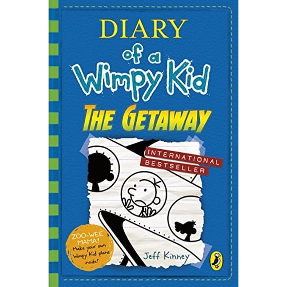 Pre-Owned Diary of a Wimpy Kid: The Getaway (Book 12) (Hardcover) by Jeff Kinney
