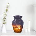 thumbnail image 6 of Phoenix Keepsake Cremation Urns For Adult Ashes Women - Small Blue Urns For Human Ashes Adult Man - Decorative Tiny Urn For Mom & Dad - Black Mini Urn For Male - 3 Inch, 6 of 7