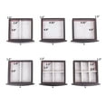 thumbnail image 7 of Cfowner Wooden Jewellery Cabinet, Jewelry Box Drawers with 6 drawers, 2 side compartments, Handcrafted Jewlery Cases, 7 of 7