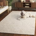 thumbnail image 3 of Safavieh Natural Fiber Frigg Solid Area Rug, Bleach/Ivory, 3' x 5', 3 of 11