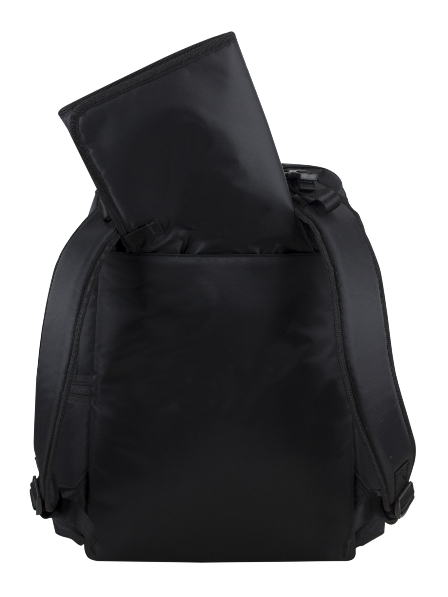 Eastsport Lafayette St. Large Capacity Multi-Function Backpack Diaper Bag with Changing Pad, Black