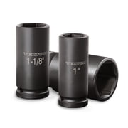 TEKTON 3/4 Inch Drive Deep 6-Point Impact Socket Set with Case, 8-Piece (1 - 1-1/2 in.) | 4891