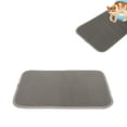 thumbnail image 1 of Cat Litter Mat, Double Layer EVA Litter Trapping Mat, Waterproof Urine Proof Trapper Mat for Litter Boxes, Easy Clean, Scatter Control, Catcher Litter Tray Box Rug Carpet, Washable, 1 of 8