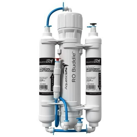 Aquatic Life RO Buddie Reverse Osmosis Aquarium Filter System, 3 Stage 50 (Best Reverse Osmosis System For Aquarium)